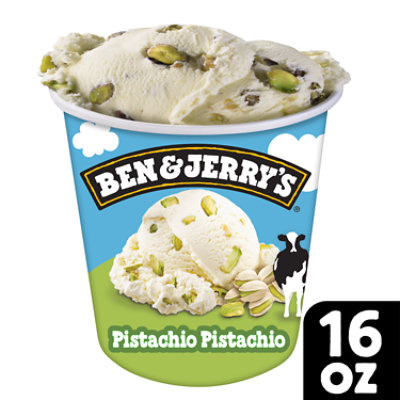 Ben & Jerry's Pistachio Ice Cream Pint - 16 Oz - Image 2