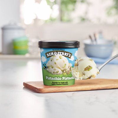 Ben & Jerry's Pistachio Ice Cream Pint - 16 Oz - Image 5