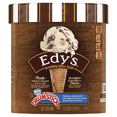 Dreyers Edys Ice Cream Classic Nestle Drumstick - 1.5 Quart - Image 4