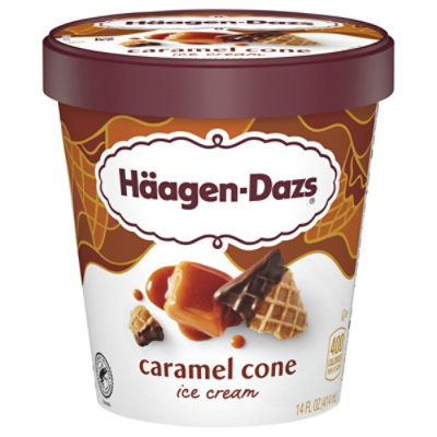 Haagen-Dazs Caramel Cone Ice Cream - 14 Fl. Oz.