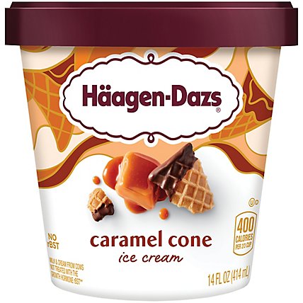 Haagen-Dazs Ice Cream Caramel Cone - 14 Fl. Oz. - Image 3
