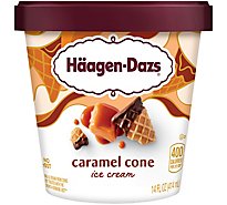 Haagen-Dazs Ice Cream Caramel Cone - 14 Fl. Oz.