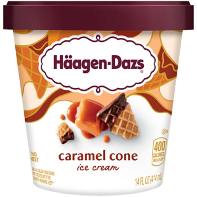 Haagen-Dazs Ice Cream Caramel Cone - 14 Fl. Oz.