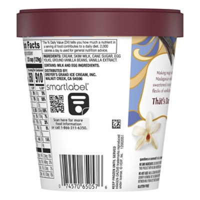 Haagen-Dazs Vanilla Bean Ice Cream - 14 Oz - Image 2