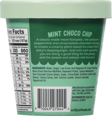 Eclipse Mint Chip Non-Dairy Frozen Dessert - 14 Oz. - Image 6