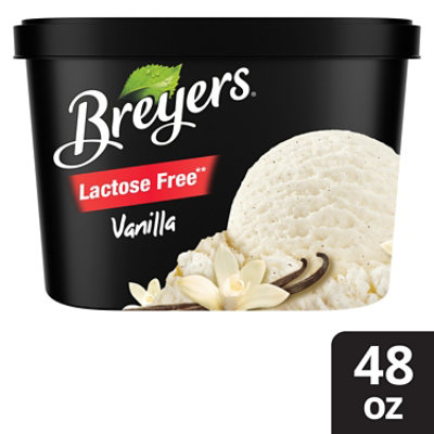 Breyers Vanilla Lactose Free Ice Cream - 48 Oz - Image 2