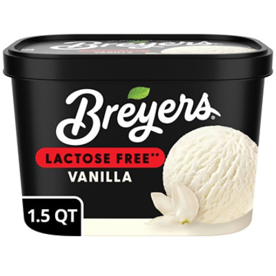 Breyers Vanilla Lactose Free Ice Cream - 48 Oz - Image 2