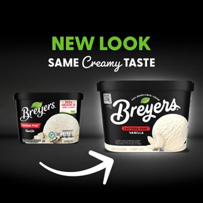 Breyers Vanilla Lactose Free Ice Cream - 48 Oz - Image 6