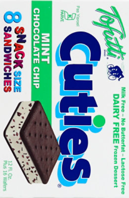 Tofutti Cuties Mint Chocolate Chip - 12 0z - Image 3