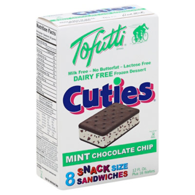 Tofutti Cuties Mint Chocolate Chip - 12 0z