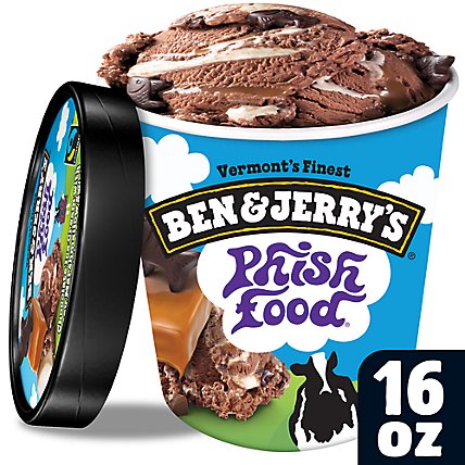 Ben And Jerry's Phish Food Ice Cream Pint - 16 Oz - Image 1