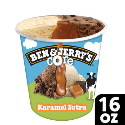 Ben & Jerry's Karamel Sutra Core Ice Cream Pint - 16 Oz