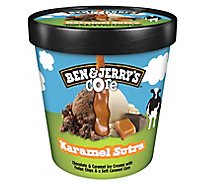 Ben & Jerrys Core Ice Cream Karamel Sutra 1 Pint - 16 Oz