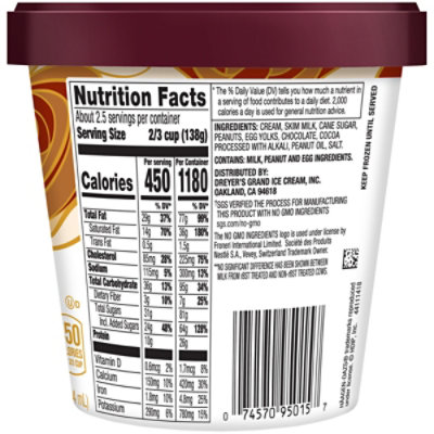 Haagen-Dazs Chocolate Peanut Butter Ice Cream - 14 Oz - Image 7