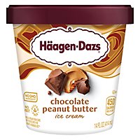 Haagen-Dazs Ice Cream Chocolate Peanut Butter - 14 Fl. Oz. - Image 2