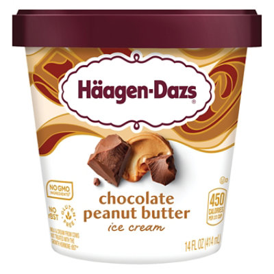 Haagen-Dazs Chocolate Peanut Butter Ice Cream - 14 Oz - Image 2