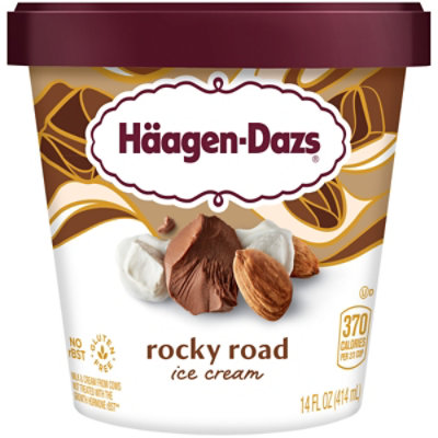 Haagen-Dazs Ice Cream Rocky Road - 14 Fl. Oz. - Image 2