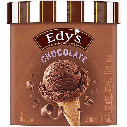 Dreyers Edys Ice Cream Grand Chocolate - 1.5 Quart - Image 2
