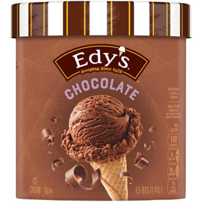 Edy's And Dreyer's  Grand Chocolate Ice Cream - 1.5 Quart - Image 1