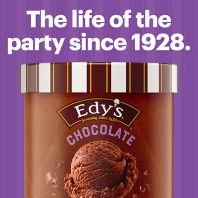 Edy's And Dreyer's  Grand Chocolate Ice Cream - 1.5 Quart - Image 2