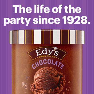 Edy's And Dreyer's  Grand Chocolate Ice Cream - 1.5 Quart - Image 3