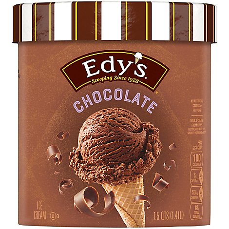Dreyers Edys Ice Cream Grand Chocolate - 1.5 Quart