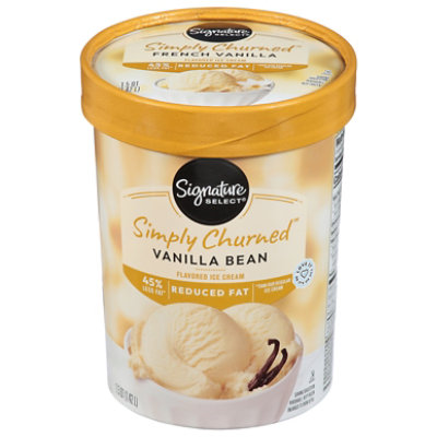 Signature SELECT Ice Cream Vanilla Bean Churned Light - 1.50 Quart - Image 3