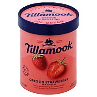 Tillamook Oregon Strawberry Ice Cream - 1.75Quart - Image 1