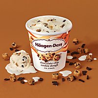 Haagen-Dazs Ice Cream Chocolate Chip Cookie Dough - 14 Fl. Oz. - Image 1