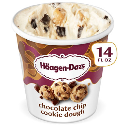 Haagen-Dazs Chocolate Chip Cookie Dough Ice Cream - 14 Fl. Oz. - Image 2