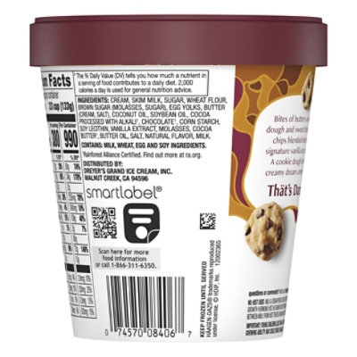 Haagen-Dazs Chocolate Chip Cookie Dough Ice Cream - 14 Oz - Image 2