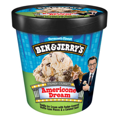 Ben & Jerrys Ice Cream Americone Dream 1 Pint - 16 Oz