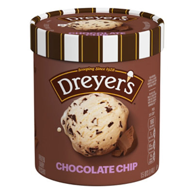 Dreyers Edys Ice Cream Grand Chocolate Chip - 1.5 Quart - Image 4