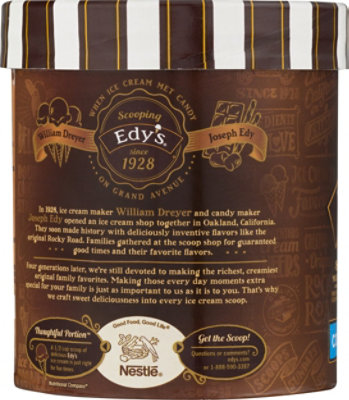 Edy's And Dreyer's Grand Cookies N Cream Ice Cream - 1.5 Quart - Image 3