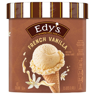 Dreyers Edys Ice Cream Grand French Vanilla - 1.5 Quart - Image 3