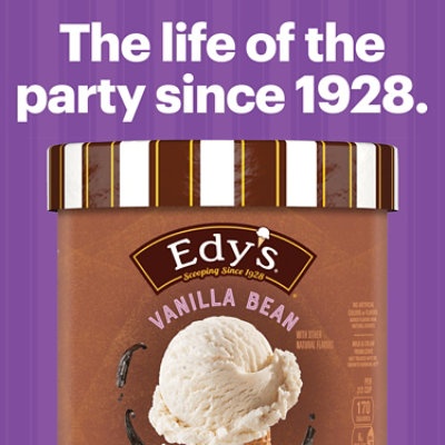 Edy's And Dreyer's Grand Vanilla Bean Ice Cream - 1.5 Quart - Image 4