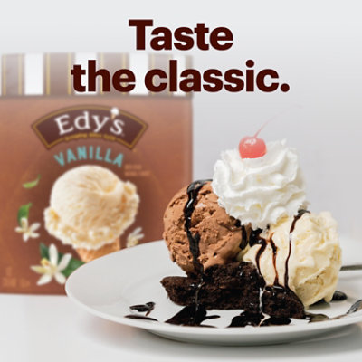 Edy's And Dreyer's  Grand Vanilla Ice Cream - 1.5 Quart - Image 1