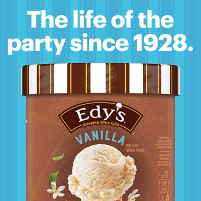 Edy's And Dreyer's  Grand Vanilla Ice Cream - 1.5 Quart - Image 6