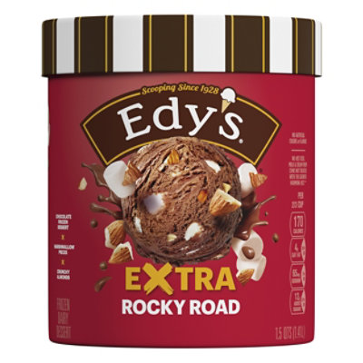 Edy's And Dreyer's The Original Rocky Road Ice Cream - 1.5 Quart - Image 2