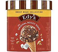 Dreyer's EDY's The Original Rocky Road Ice Cream Tub - 1.5 Quart