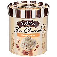Dreyers Edys Ice Cream Slow Churned Light Butter Pecan - 1.5 Quart - Image 3