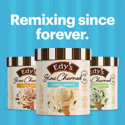 Edy's And Dreyer's Slow Churned Classic Vanilla Light Ice Cream - 1.5 Quart - Image 2
