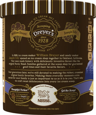 Dreyers Edys Ice Cream Slow Churned Light S'mores Limited Edition - 1.5 Quart - Image 3