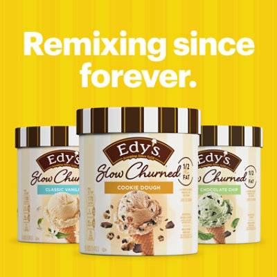 Dreyers Edys Ice Cream Slow Churned Light Cookie Dough - 1.5 Quart - Image 2