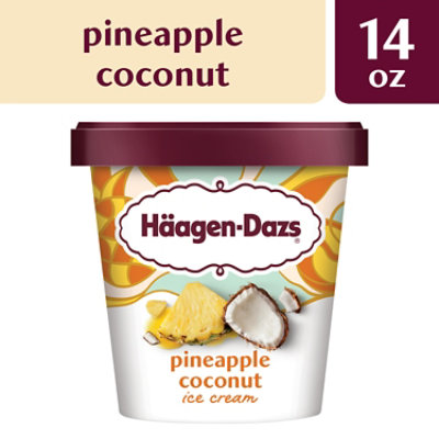 Haagen-Dazs Pineapple Coconut Ice Cream - 14 Oz - Image 3