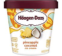 Haagen-Dazs Pineapple Coconut Ice Cream - 14 Oz