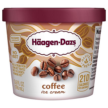 Haagen-Dazs Ice Cream Cup Coffee - 3.6 Fl. Oz. - Image 2