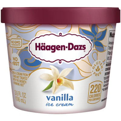 Haagen-Dazs Ice Cream Cup Vanilla - 3.6 Fl. Oz. - Image 4