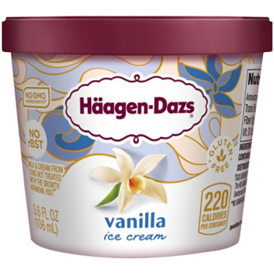 Haagen-Dazs Ice Cream Cup Vanilla - 3.6 Fl. Oz. - Image 1