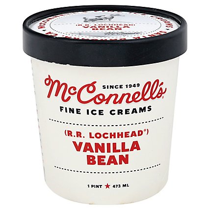 McConnells Vanilla Bean Ice Cream - Pint - Image 3